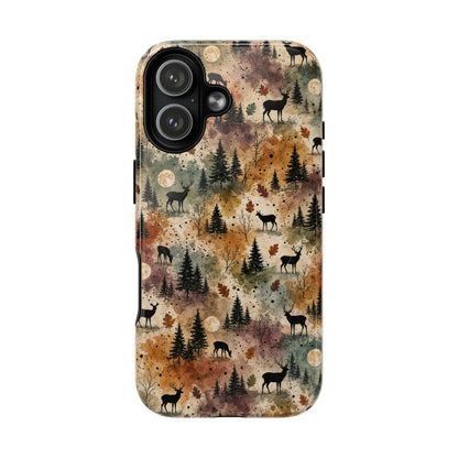 Woodland Splatter Magnetic Case