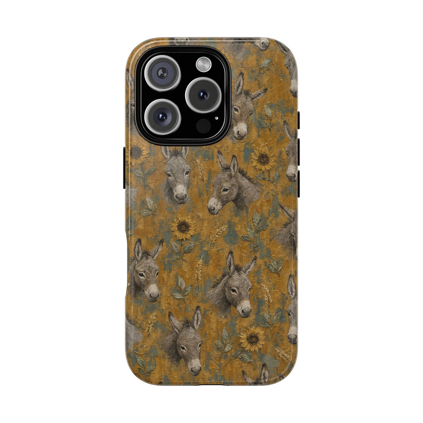 Donkey Sunflower Tough Case