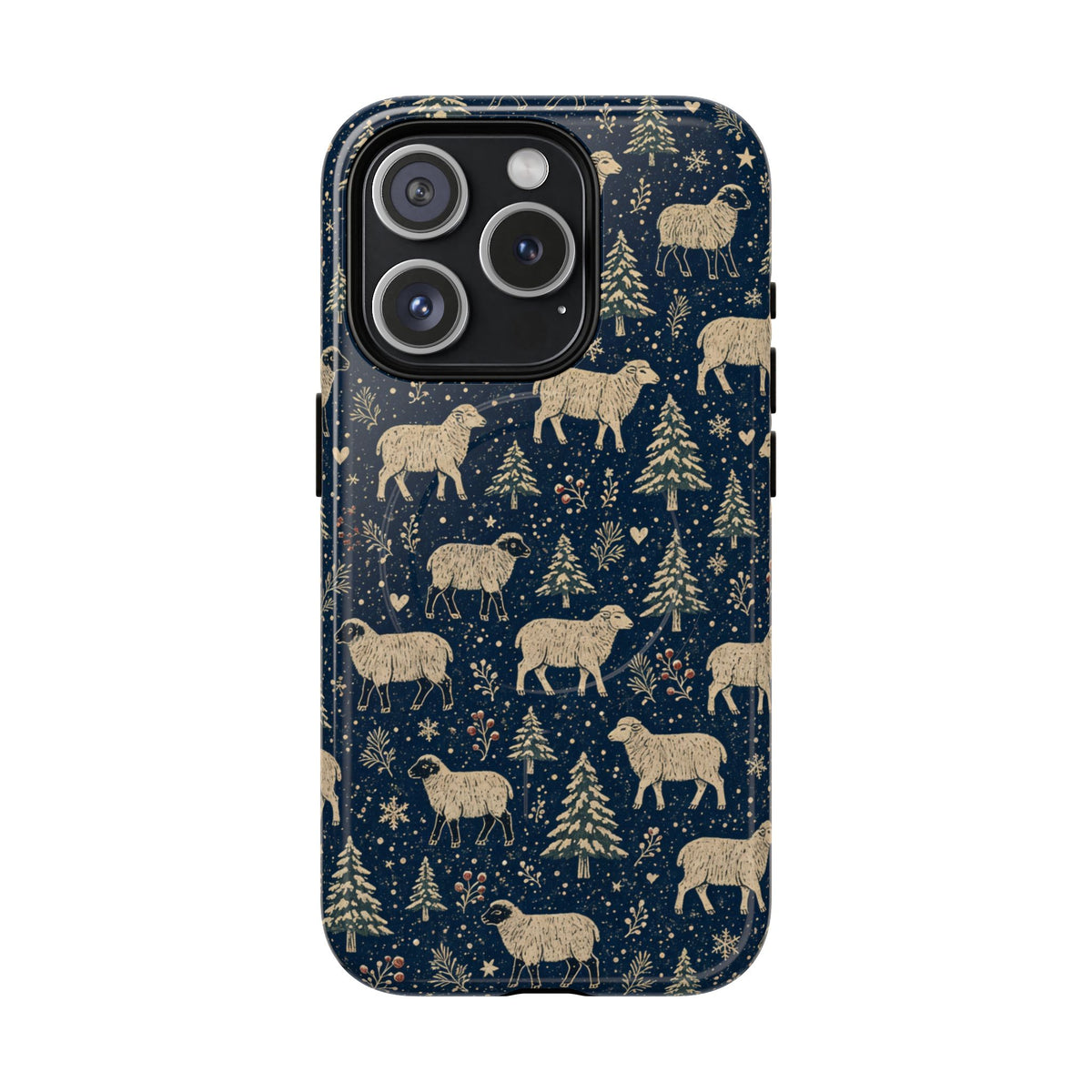 Snowy Sheep Magnetic Case