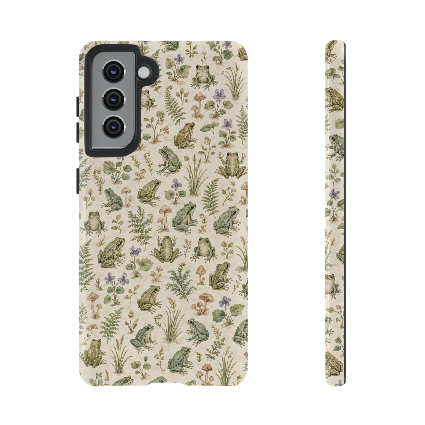 Watercolor Frogs Tough Case