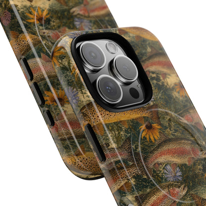 Floral Trout Magnetic Case