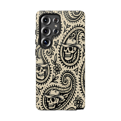 Cowboy Skull Paisley Tough Case