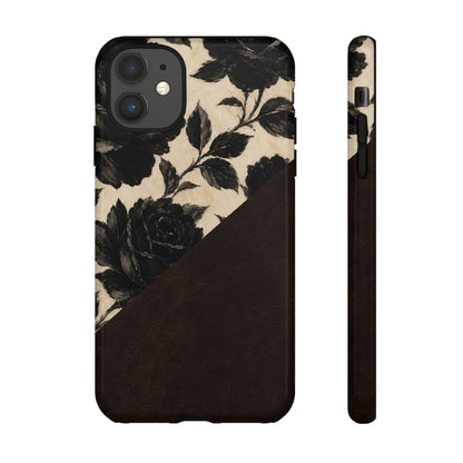 Rose Leather Tough Case