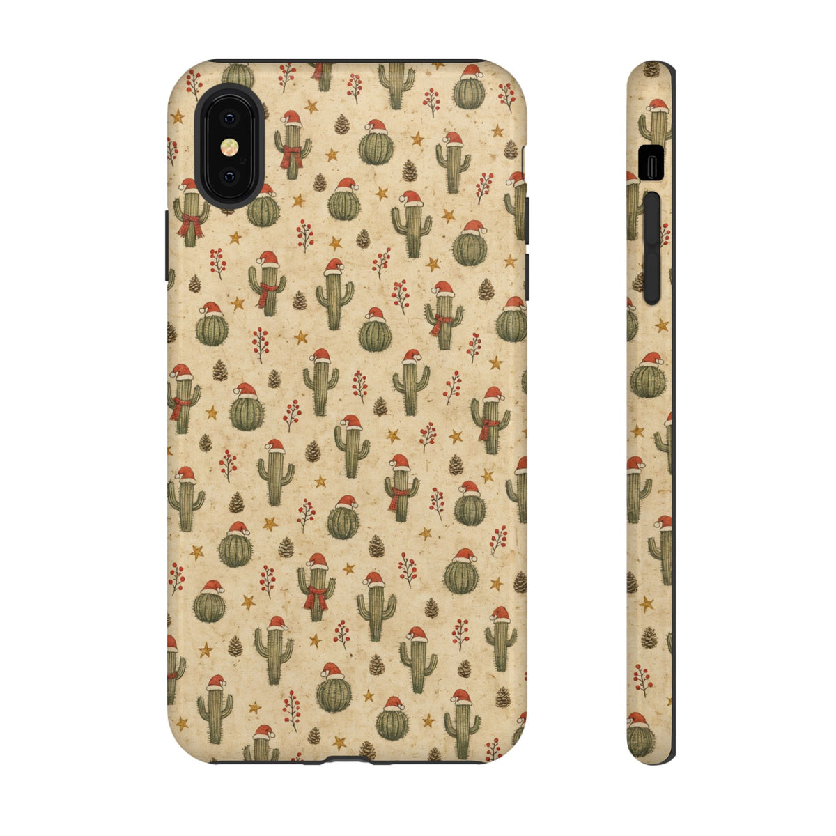 Santa Hat Saguaros Tough Case