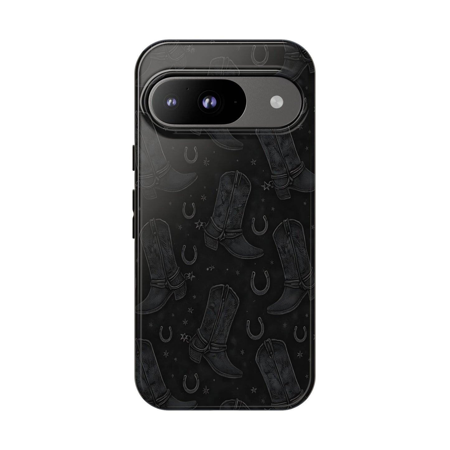 Western Noir Boots Tough Case