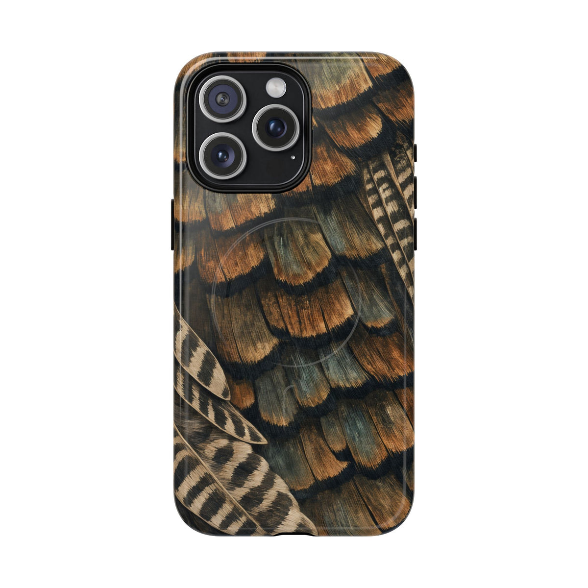 Turkey Feathers Magnetic Case