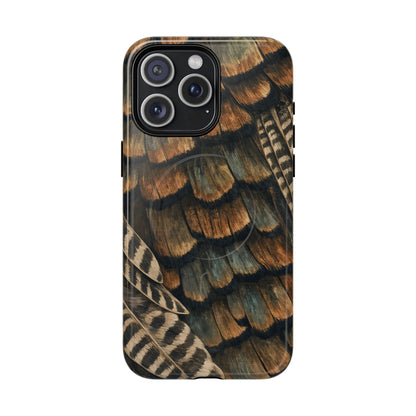 Turkey Feathers Magnetic Case