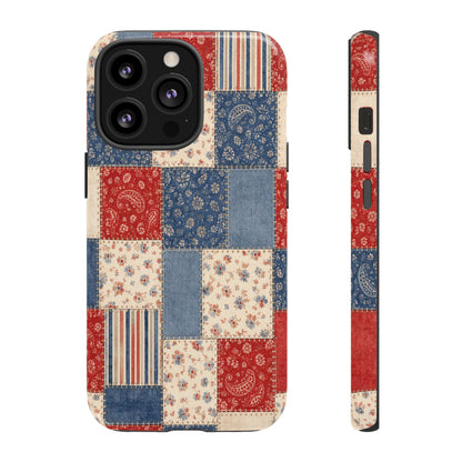 Patriotic Patchwork Tough Case