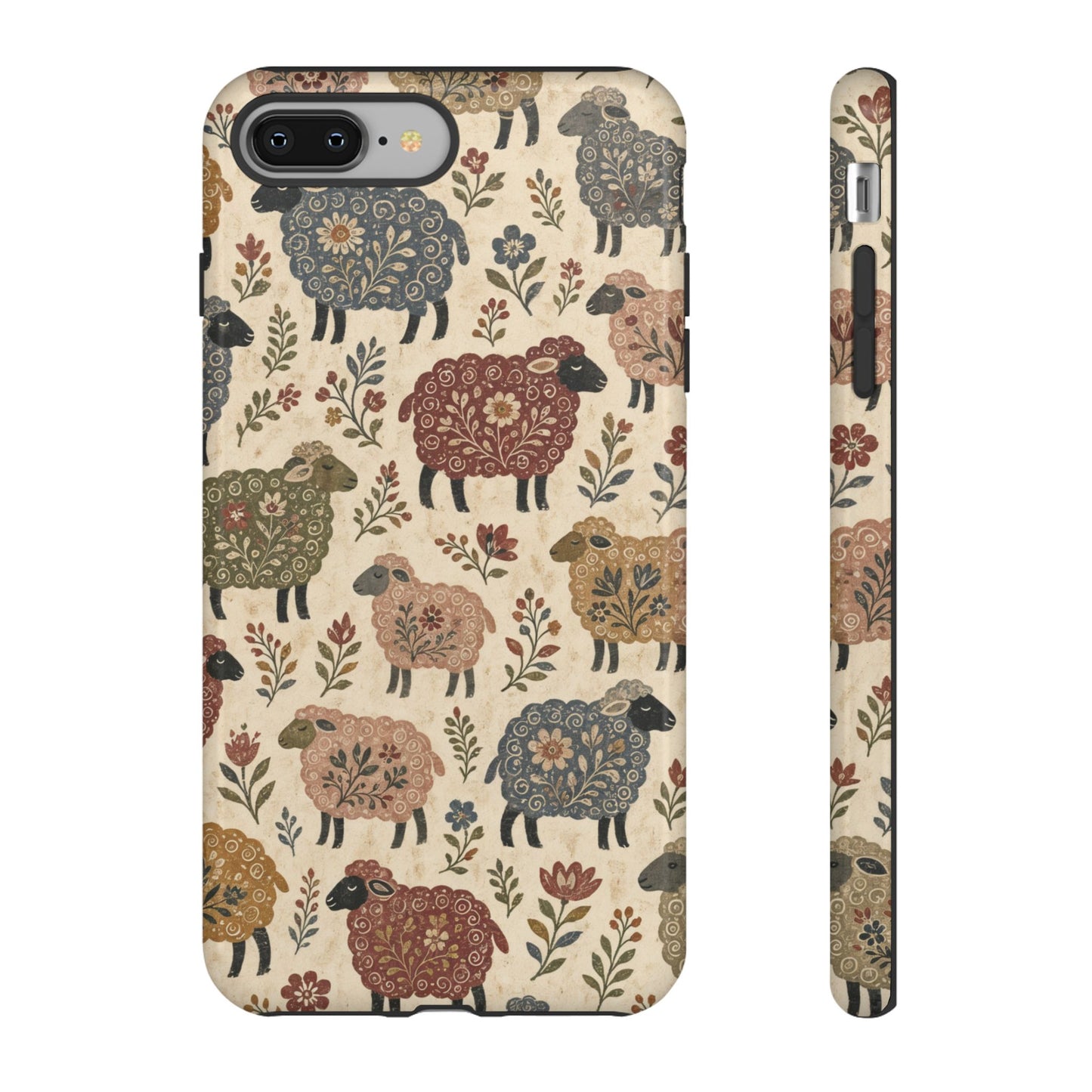 Folk Sheep Tough Case