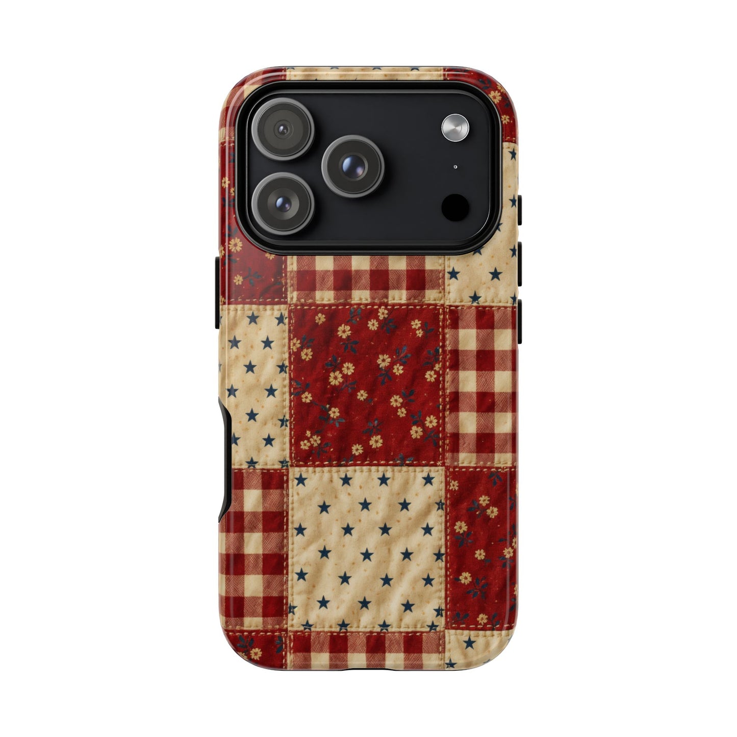 Gingham Stars Tough Case