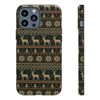 Fair Isle Deer Tough Case