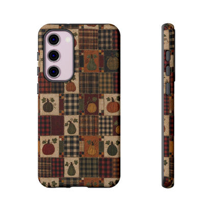 Plaid Pumpkin Tough Case