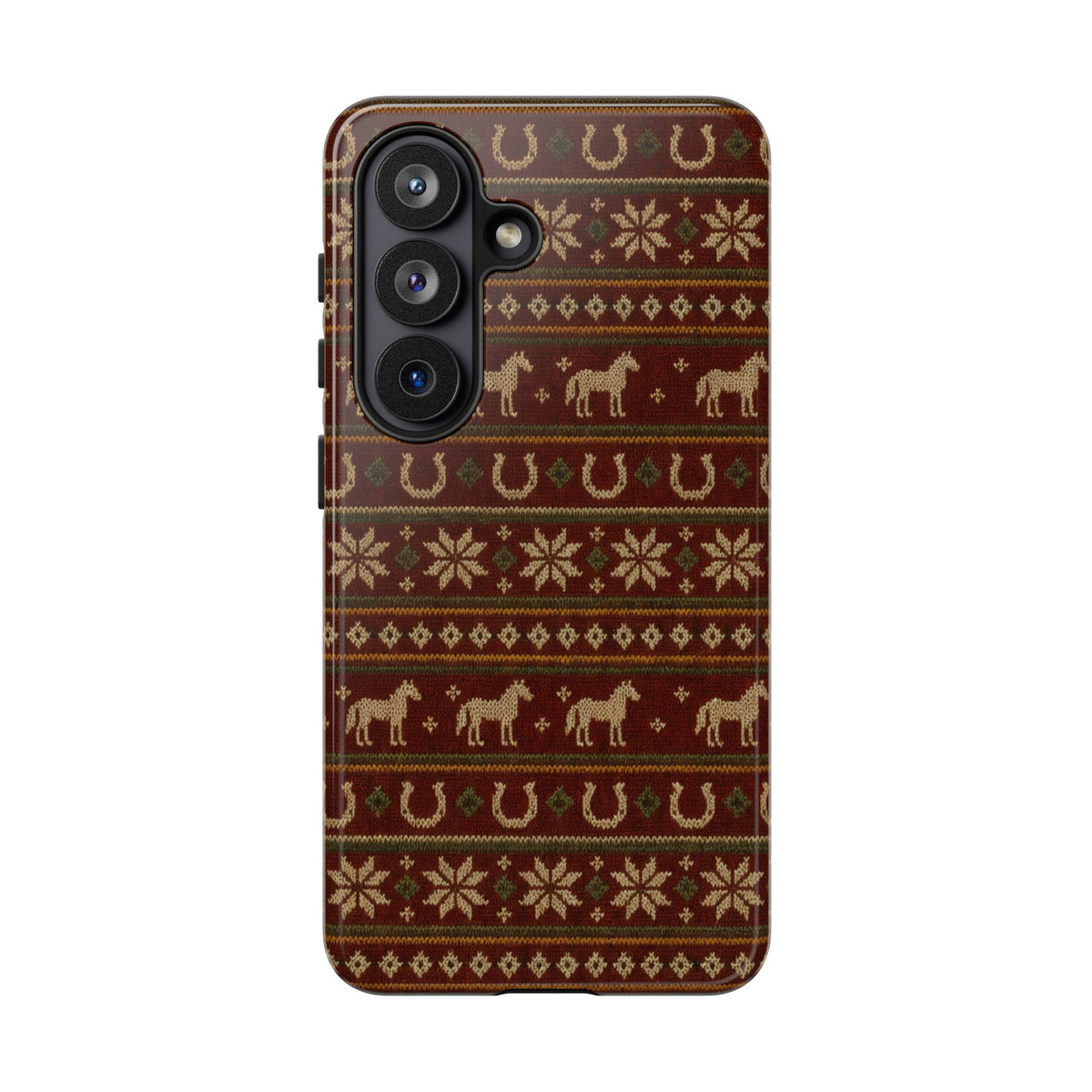 Fair Isle Horses Tough Case
