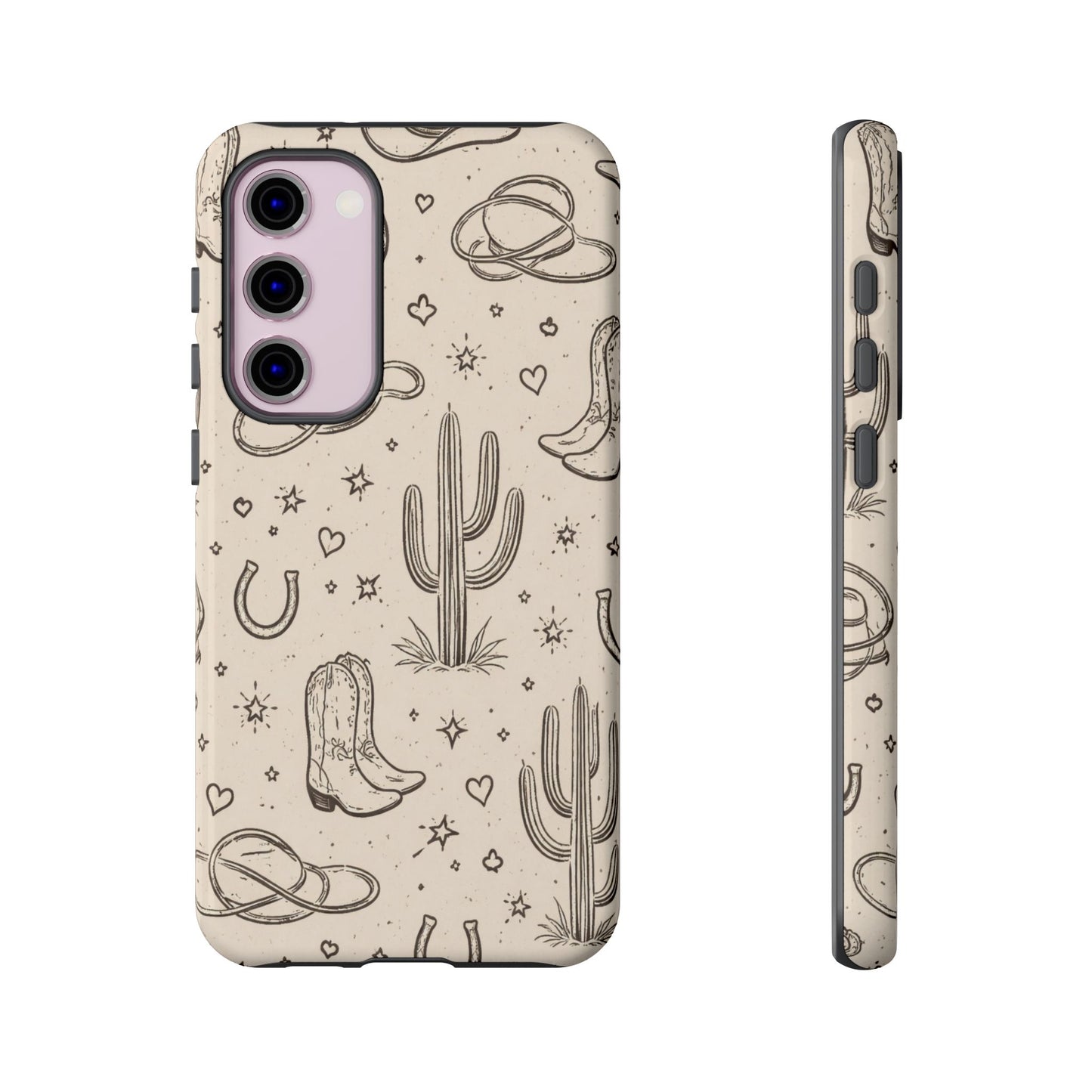 Cowgirl Doodles Tough Case