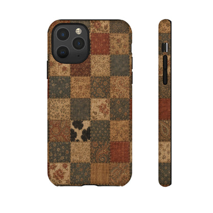 Rustic Patchwork Tough Case