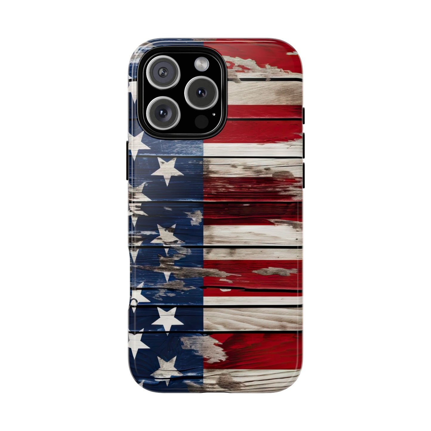 Wood Stars Stripes Tough Case