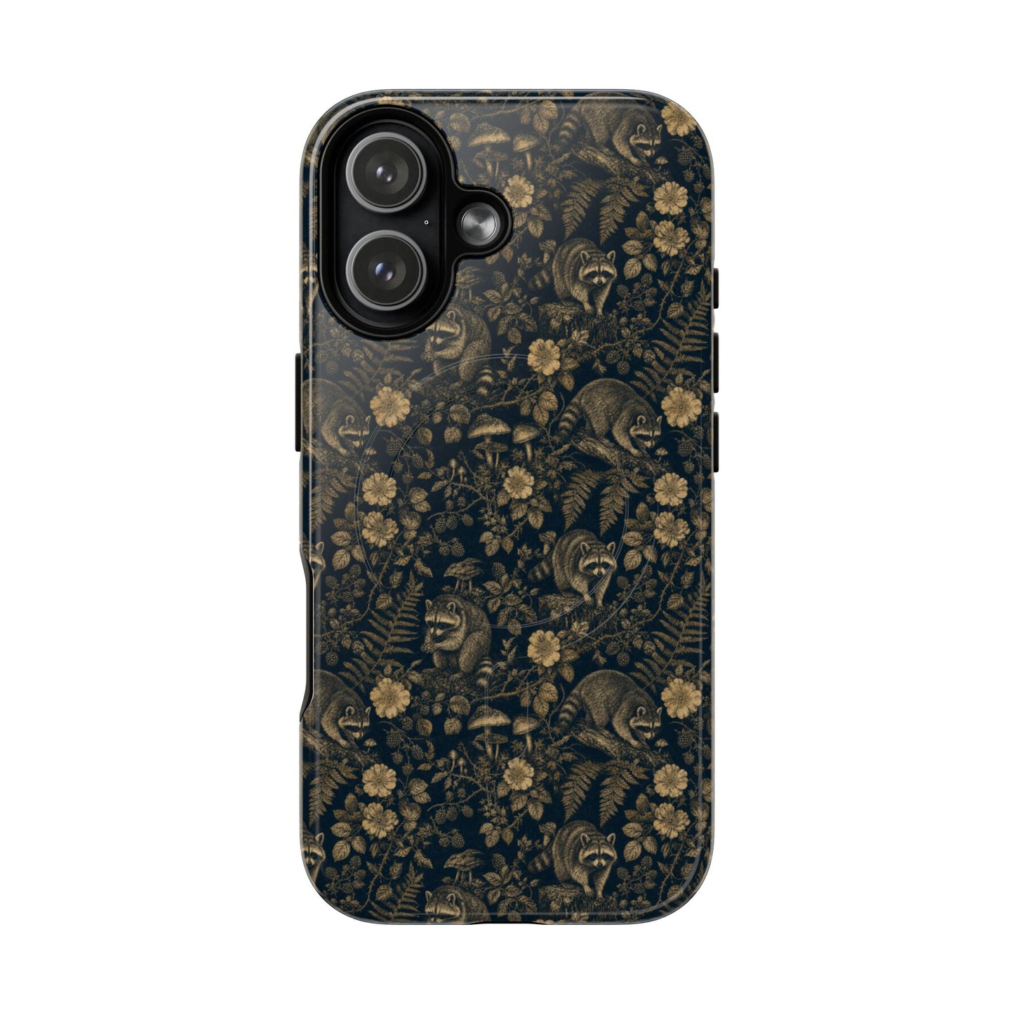 Midnight Raccoon Magnetic Case