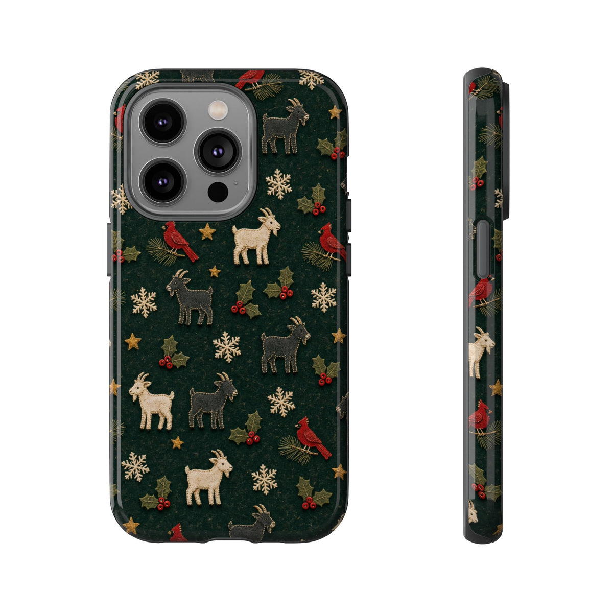 Felt Goats Cardinals Tough Case