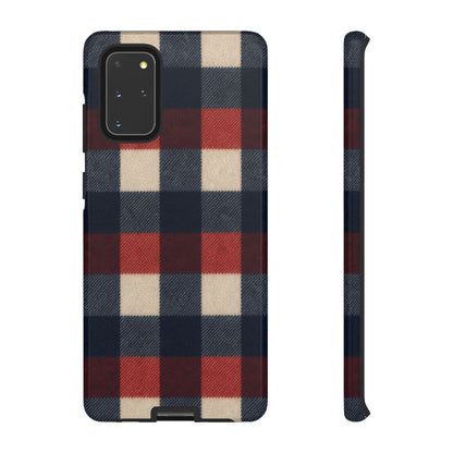 Patriotic Plaid Tough Case
