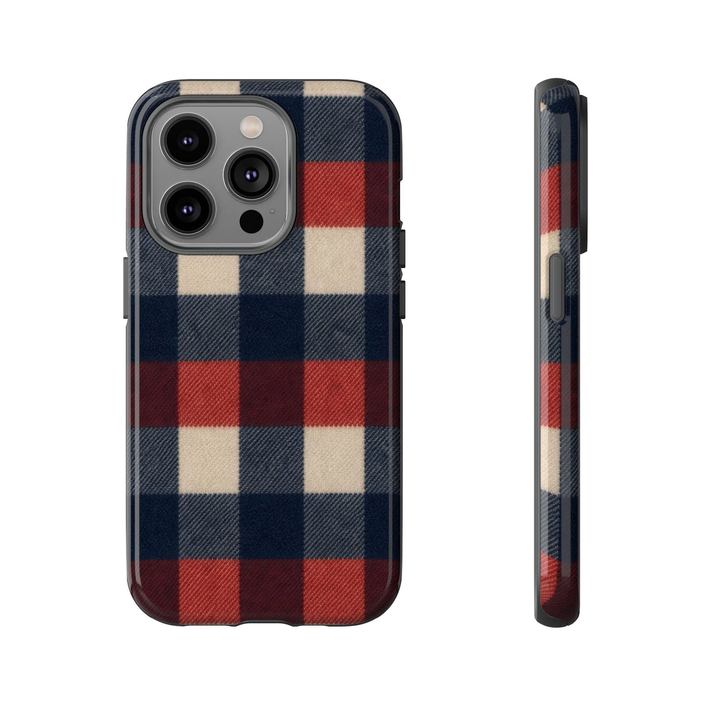 Patriotic Plaid Tough Case
