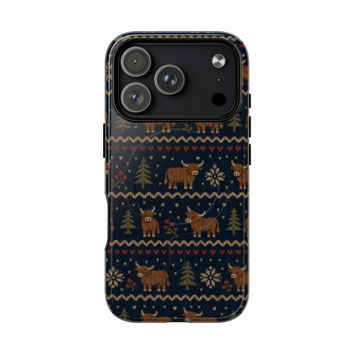 Highland Cow Sweater Magnetic Case