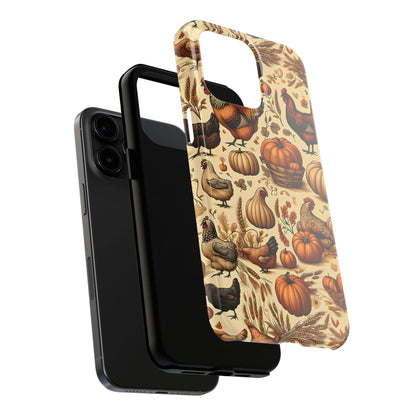 Fall Chickens Phone Case