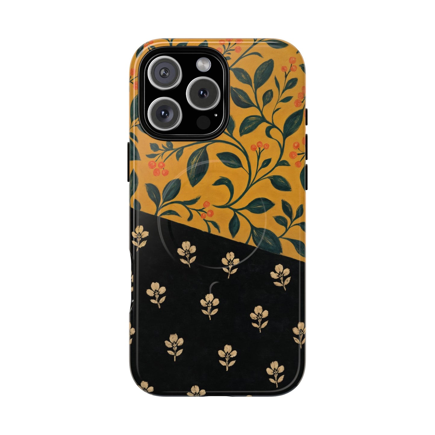Mustard Folk Vine Magnetic Case