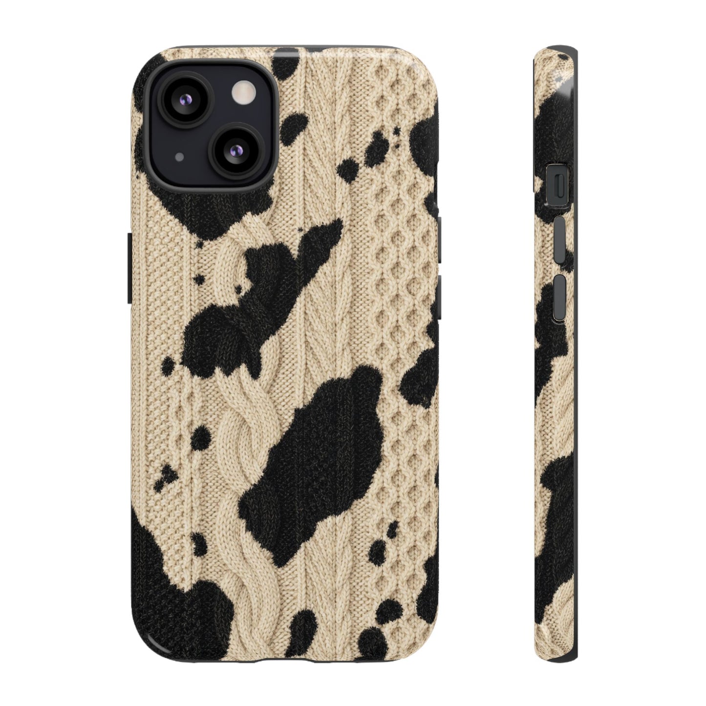Cable Knit Cowhide Tough Case