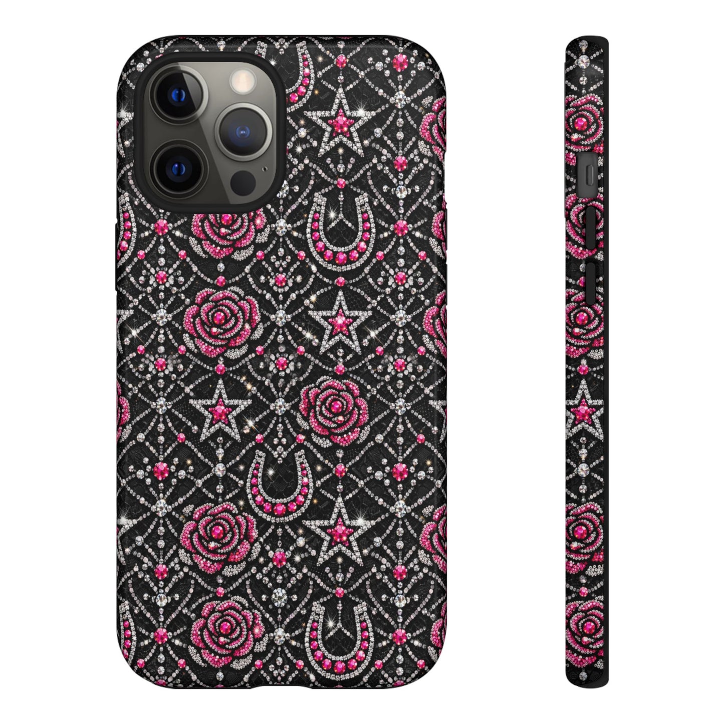 Rhinestone Rose Tough Case