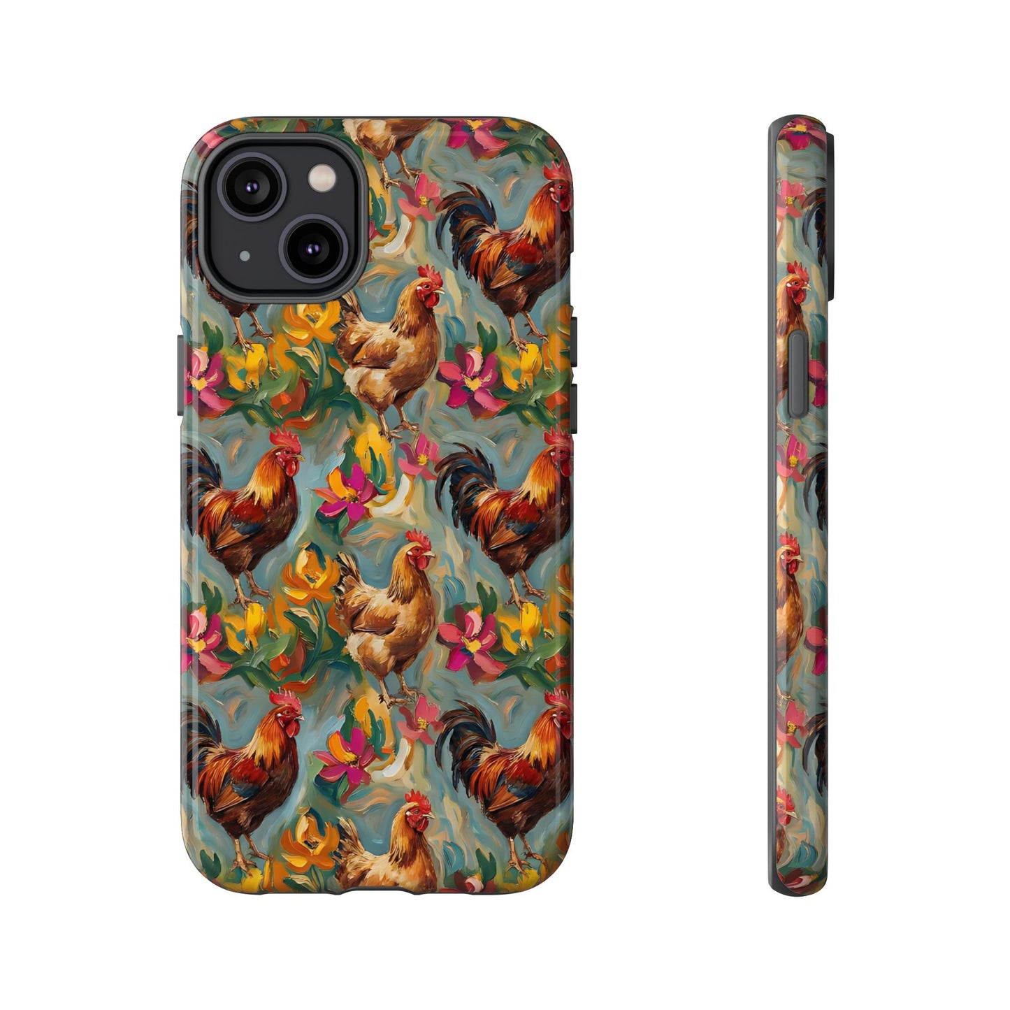 Painted Chickens Tough Case