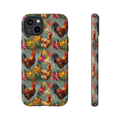 Painted Chickens Tough Case