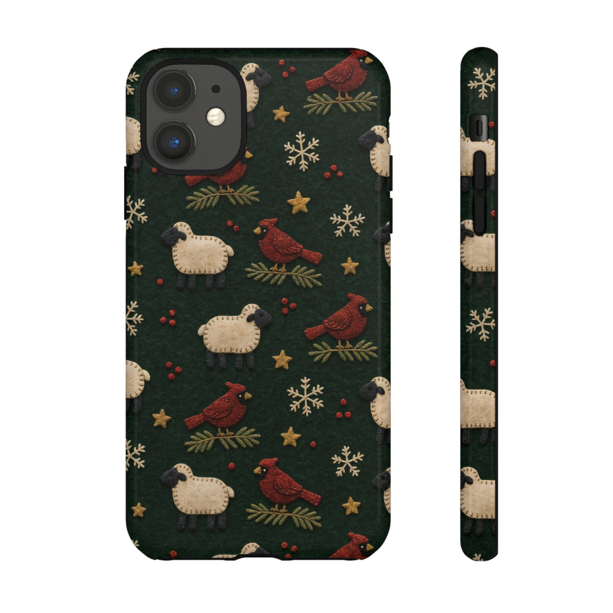 Felt Sheep Cardinals Tough Case