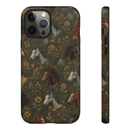 Autumn Horses Tough Case