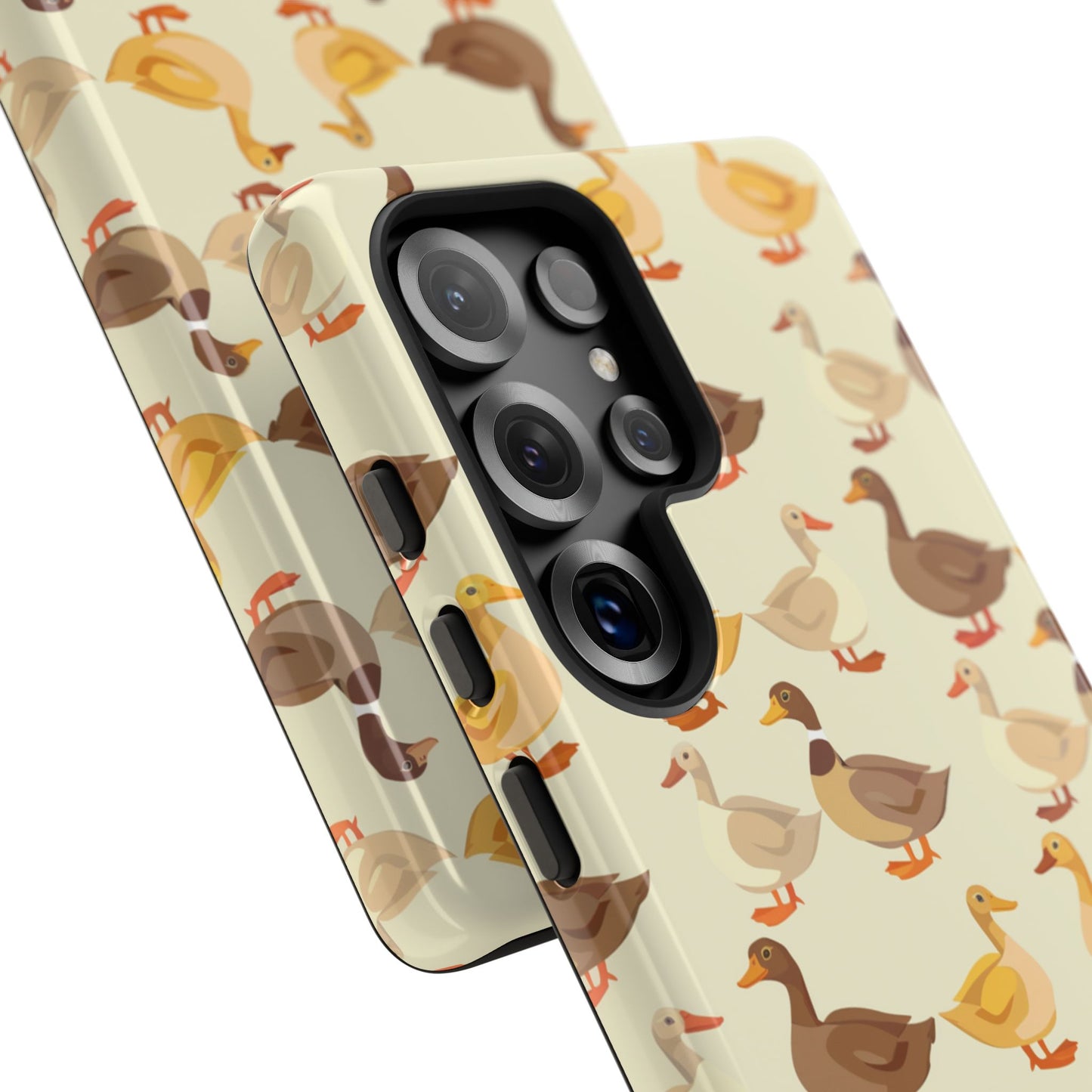 Yellow Brown Ducks Phone Case