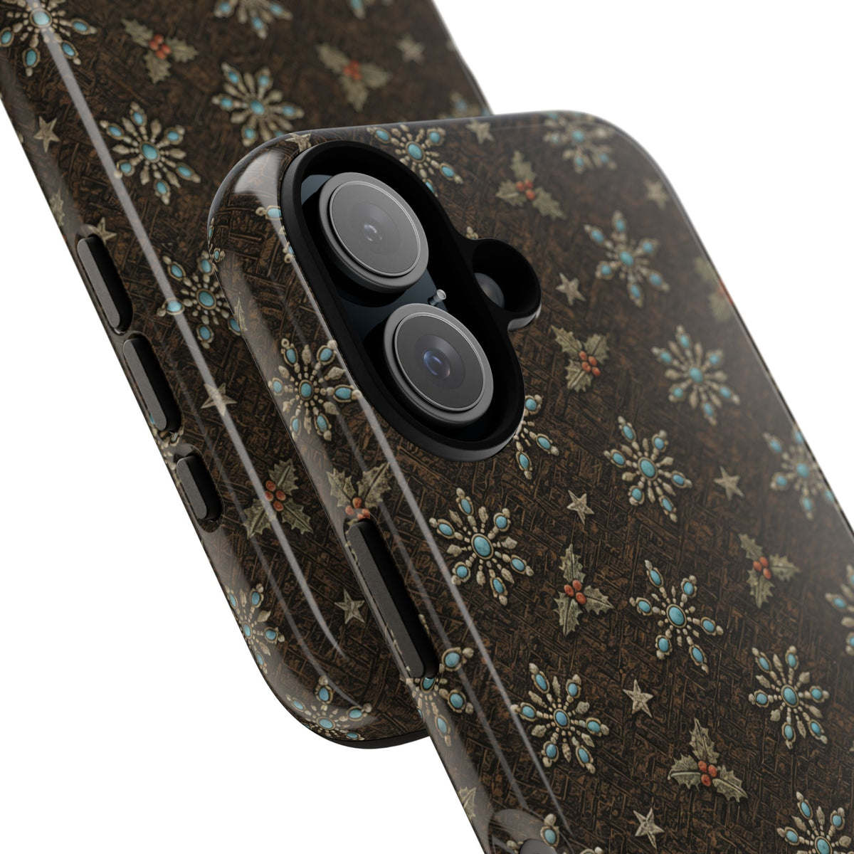Squash Blossom Snowflakes Tough Case