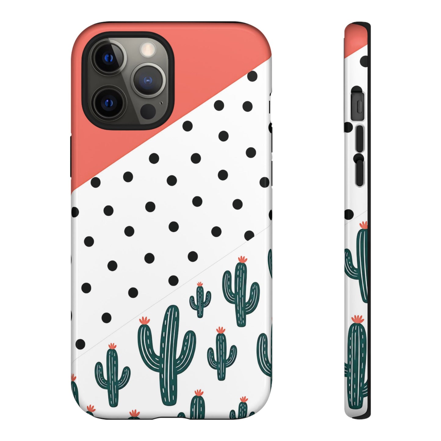 Polka Dot Cactus Tough Case