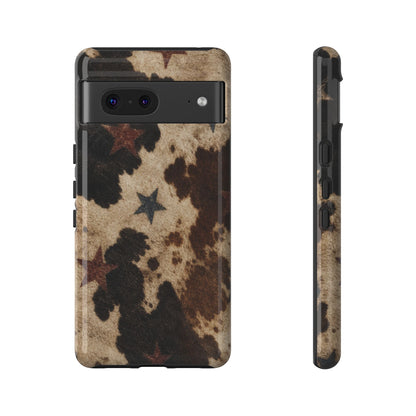Stars And Cowhide Tough Case
