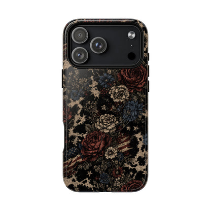 USA Cowhide Bloom Magnetic Case
