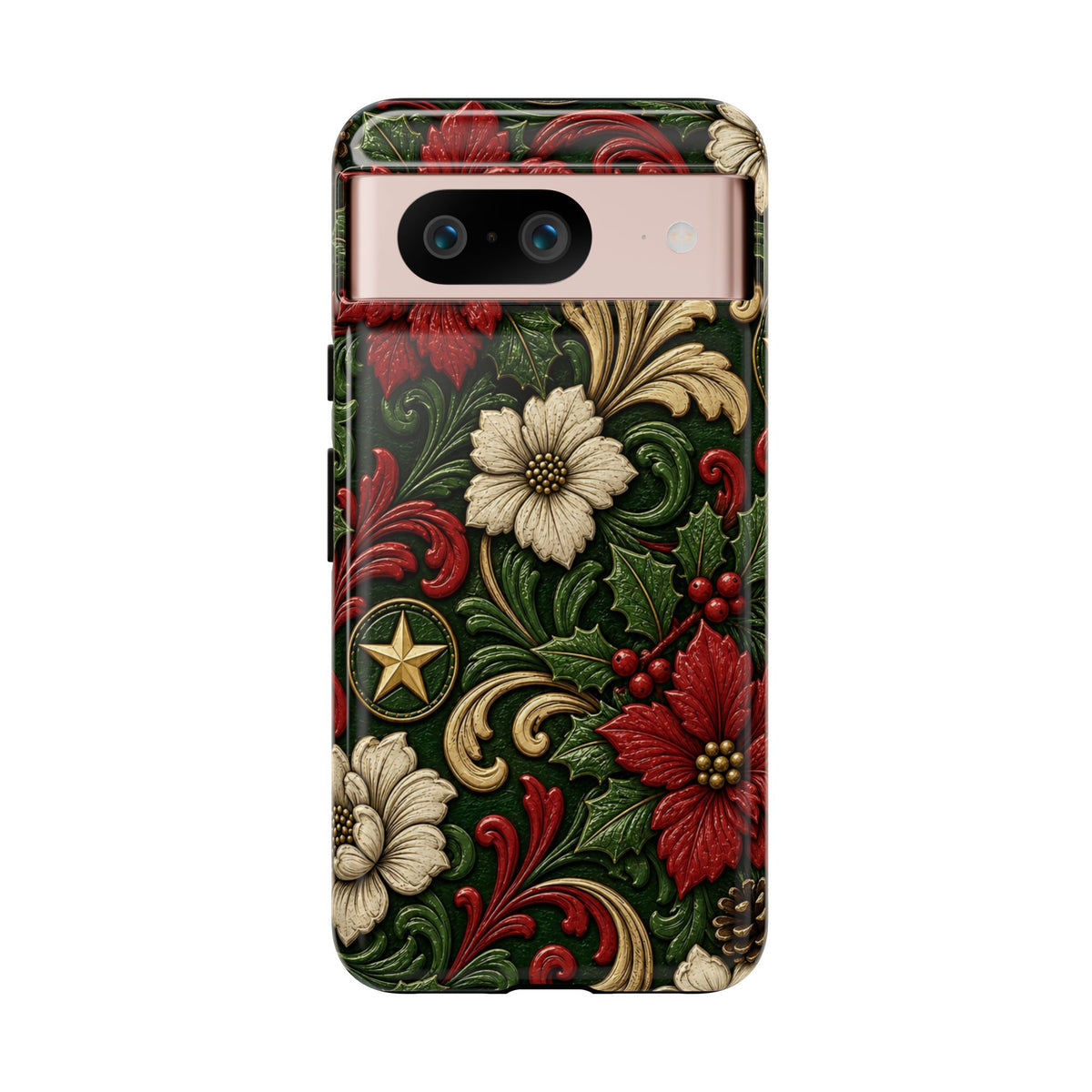Tooled Christmas Stars Tough Case