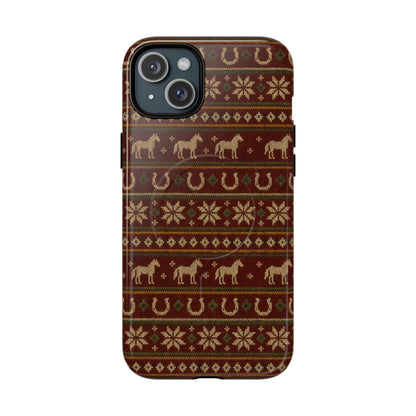 Fair Isle Horses Magnetic Case