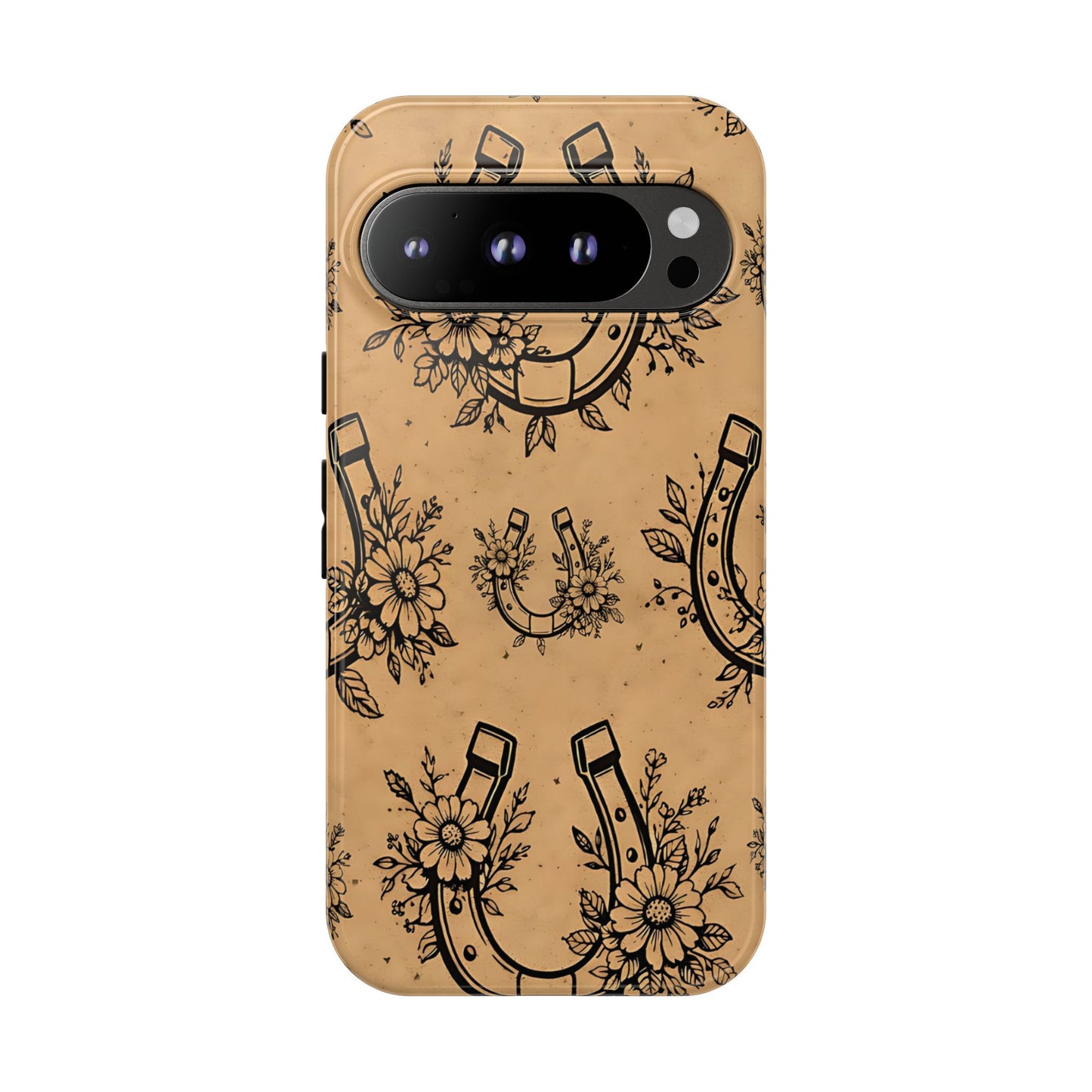 Floral Horseshoes Tough Case
