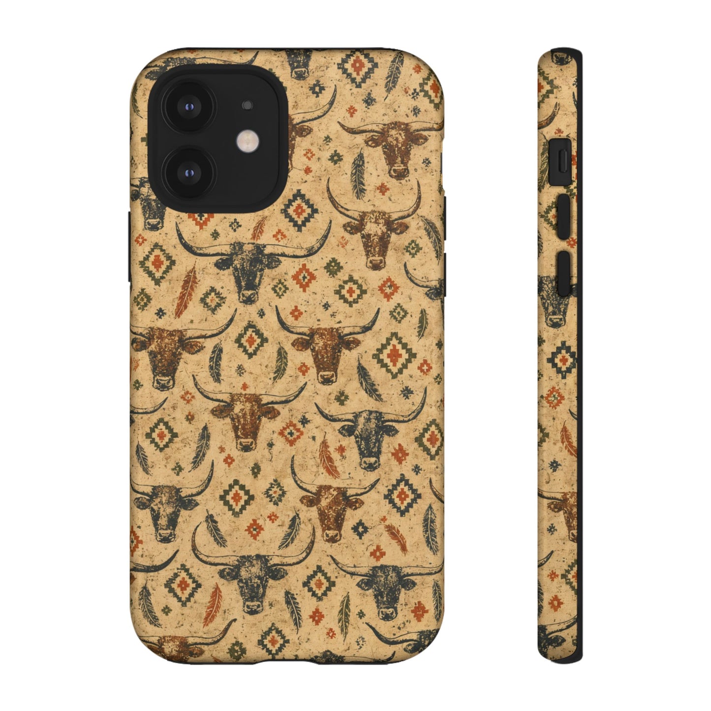 Longhorn Aztec Tough Case