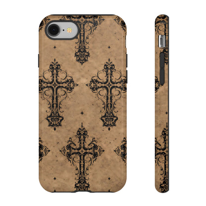Western Gothic Crosses Tough Case