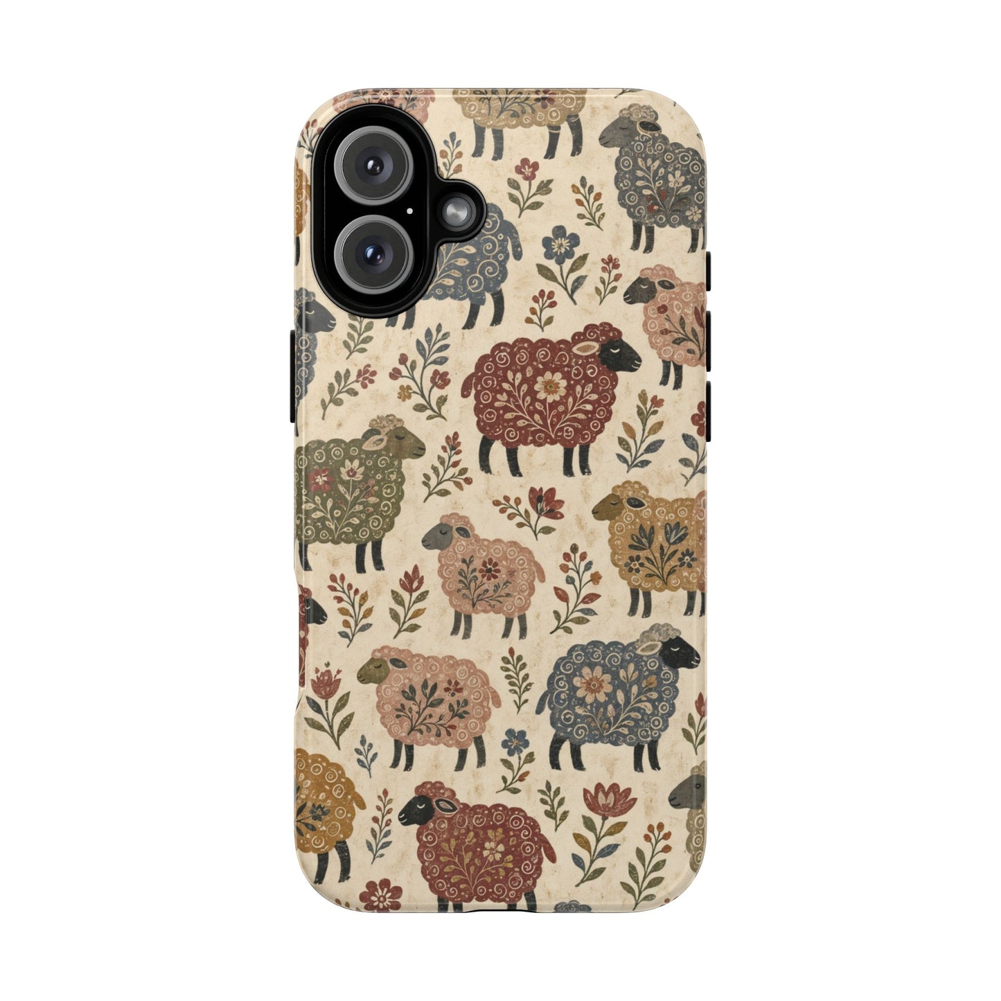 Folk Sheep Tough Case