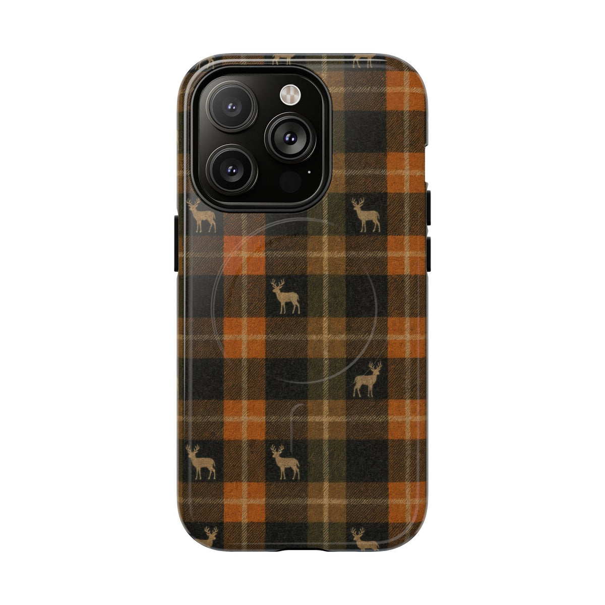 Buck Plaid Magnetic Case