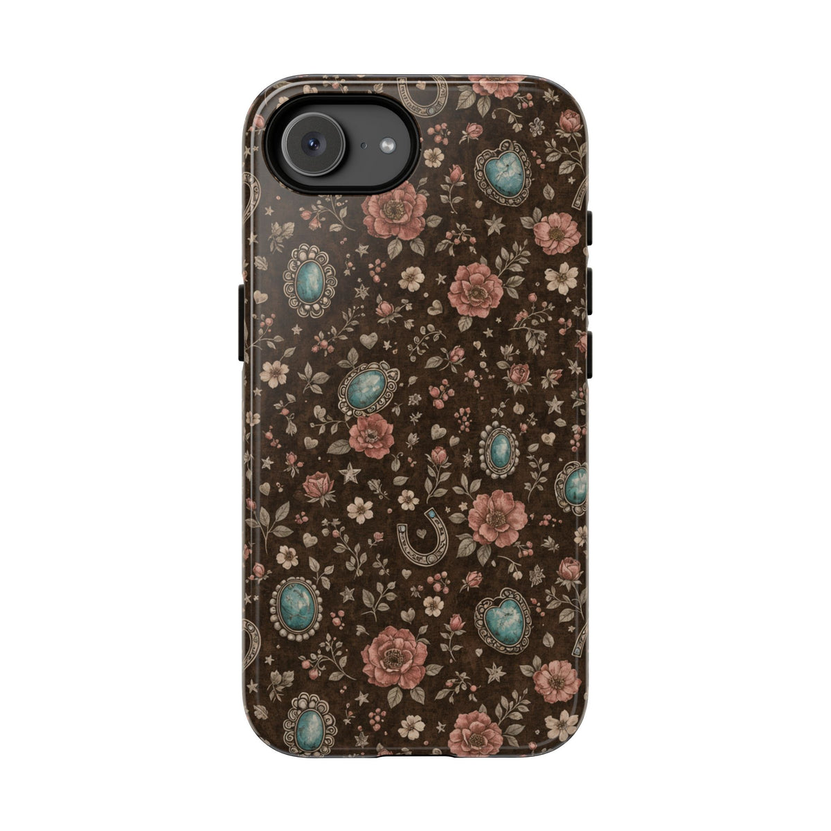 Turquoise Roses Tough Case