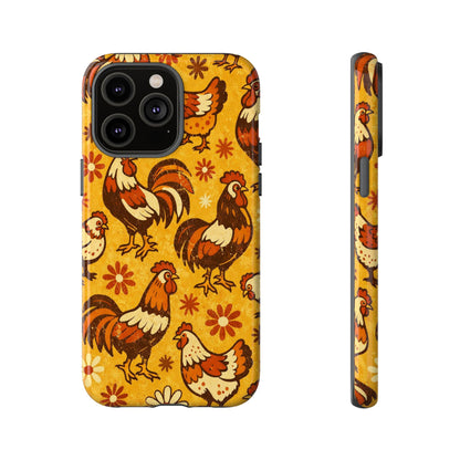 Retro Chickens Tough Case