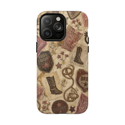 Cowgirl Collage Magnetic Case