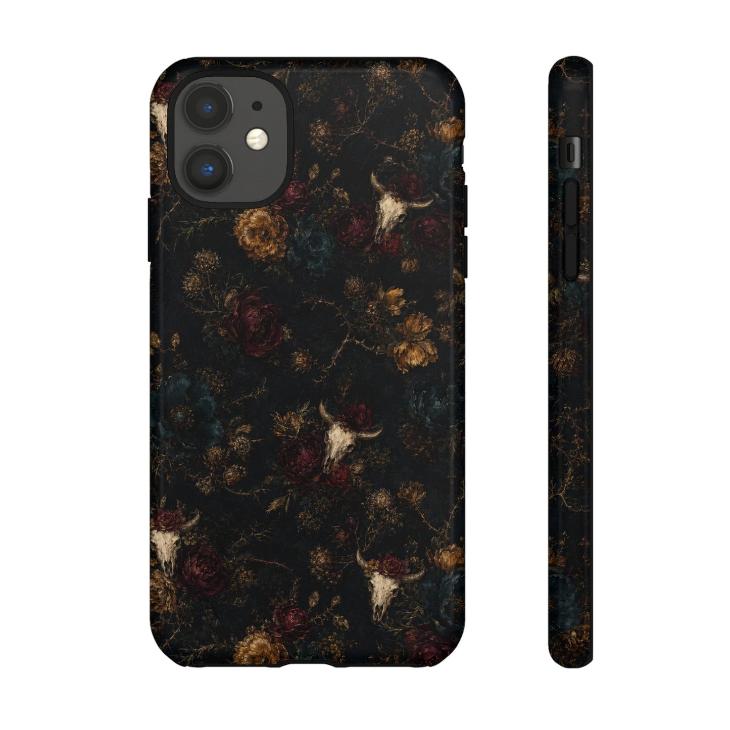 Bull Skull Bloom Tough Case