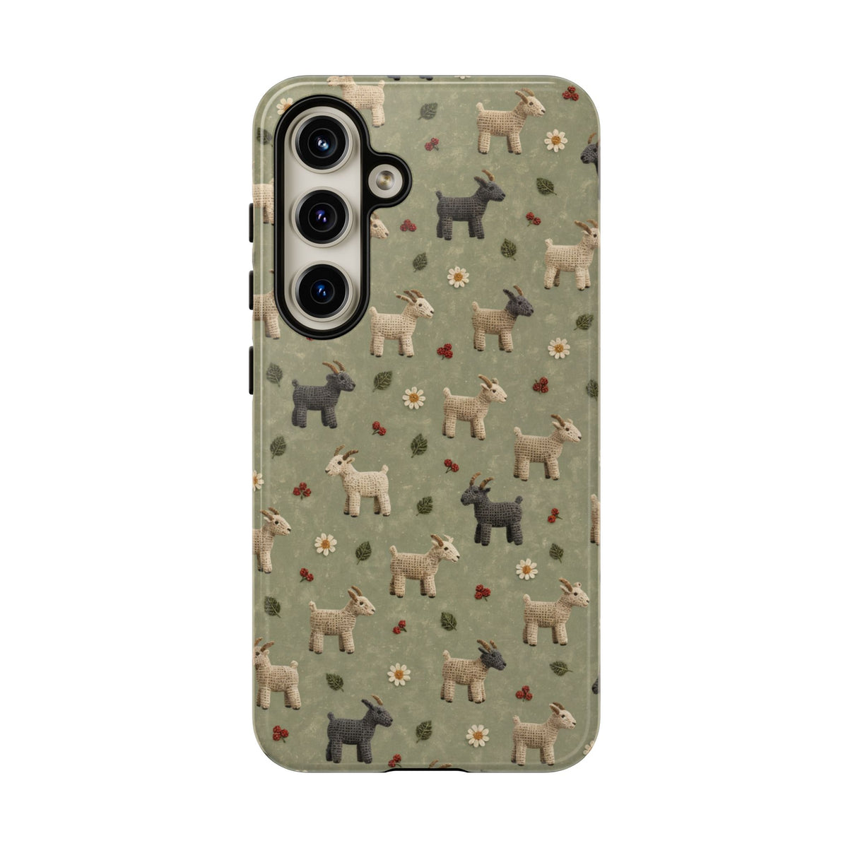 Crochet Goats Tough Case